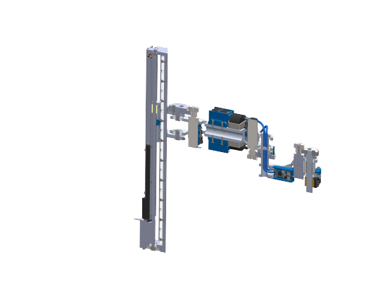 升降式四轴scara机器人SolidWorks3d图纸四轴内部结构图三维模型缩略图